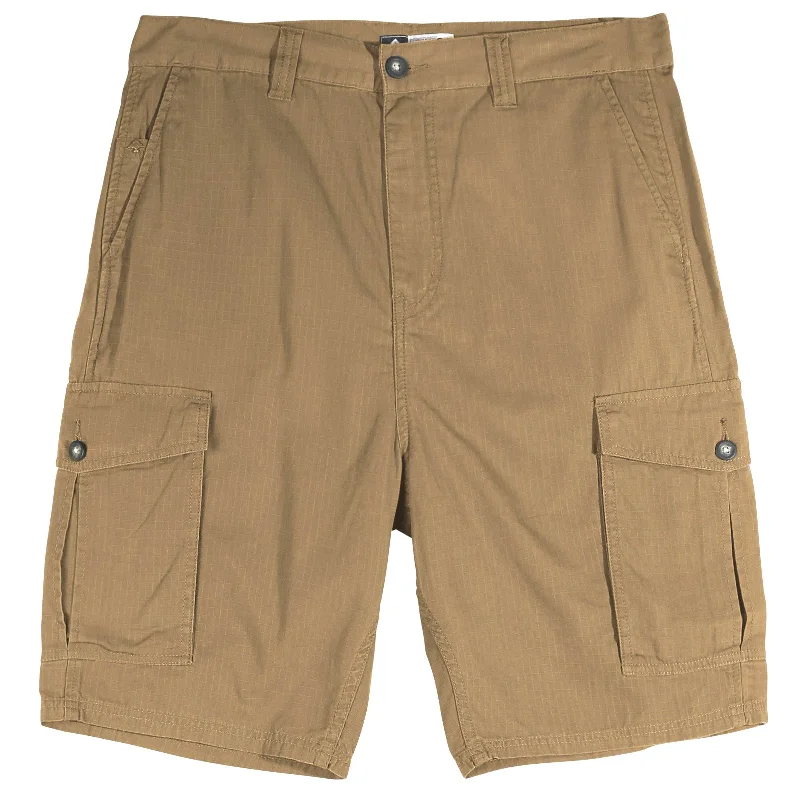 RC CARGO SHORTS - KHAKI Refined Men's Classic 