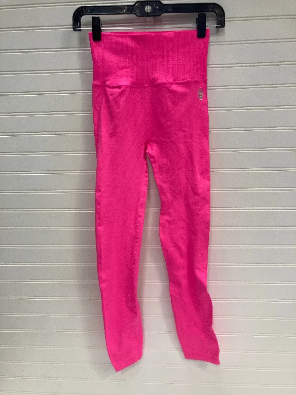 Athletic Leggings By Free People In Pink, Size: Xs Dynamic Men's High