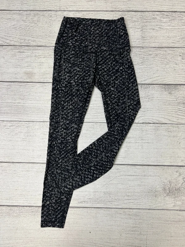 Print Athletic Leggings Lululemon, Size 6 Tailored