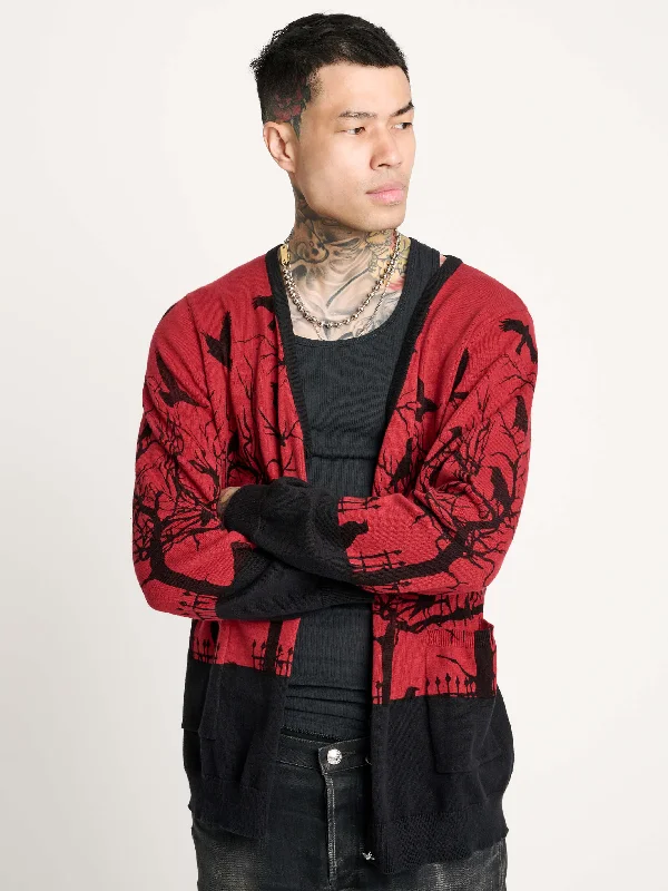 Treachery of Ravens Cardigan Business