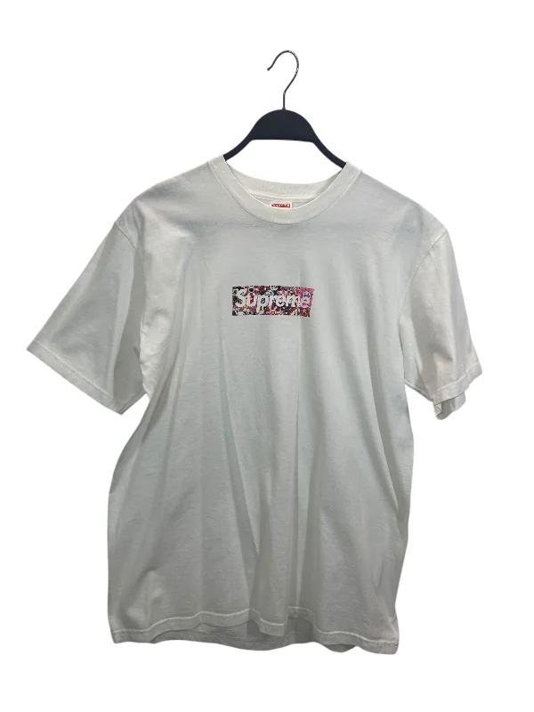 Supreme/T-Shirt/M/Cotton/WHT/TAKASHI MURAKAMI Sporty Men's Athleisure 