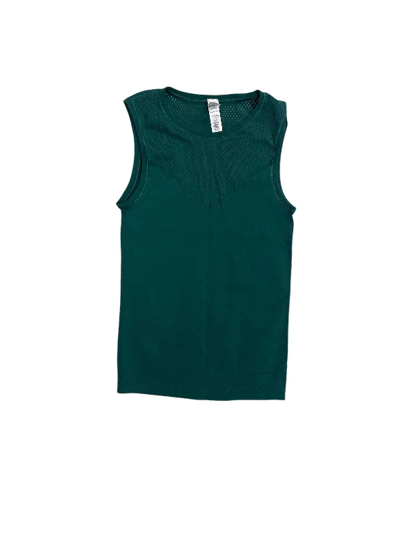 Athletic Tank Top By Athleta In Green, Size: Xxs Laid