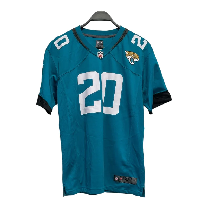 NIKE/T-Shirt/XL/Polyester/GRN/Graphic/JACKSONVILLE JAGUARS RAMSEY Refined Men's Classic 