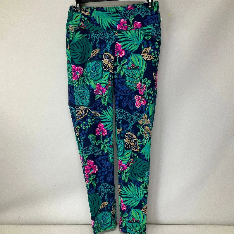 Tropical Print Athletic Leggings Lilly Pulitzer, Size 0 Refined Men's Classic 