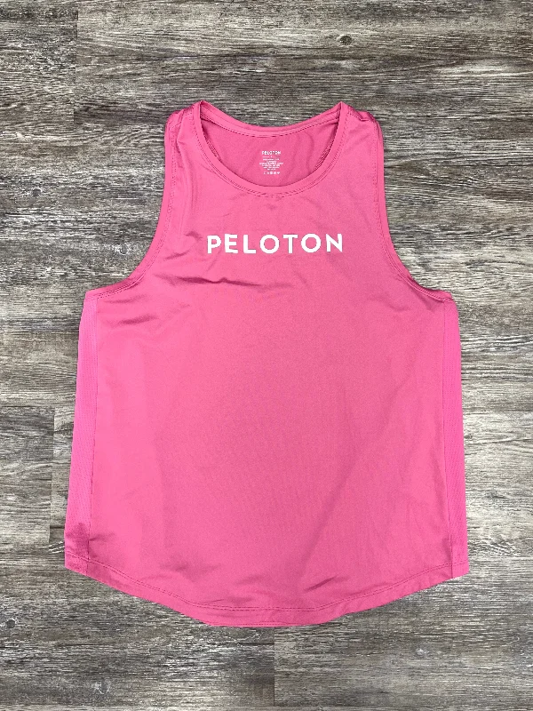 Athletic Tank Top By Peloton In Pink, Size: L Dynamic Men's High