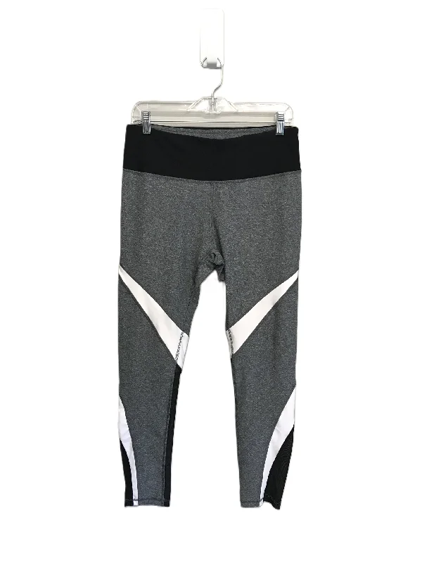 Grey Athletic Leggings By Rbx, Size: L Business