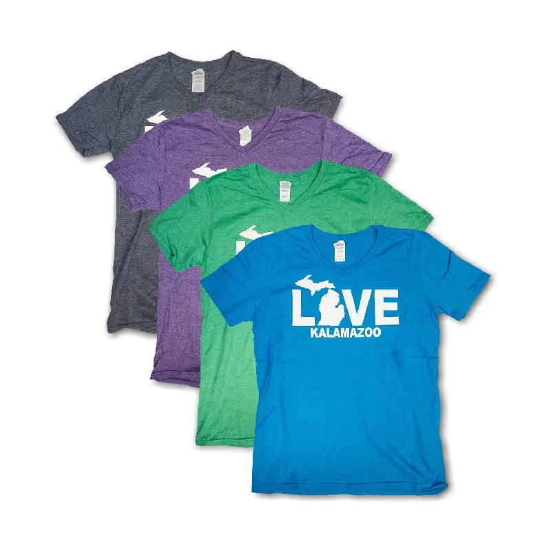 LOVE Kalamazoo V-Neck Tee Streetwear Style