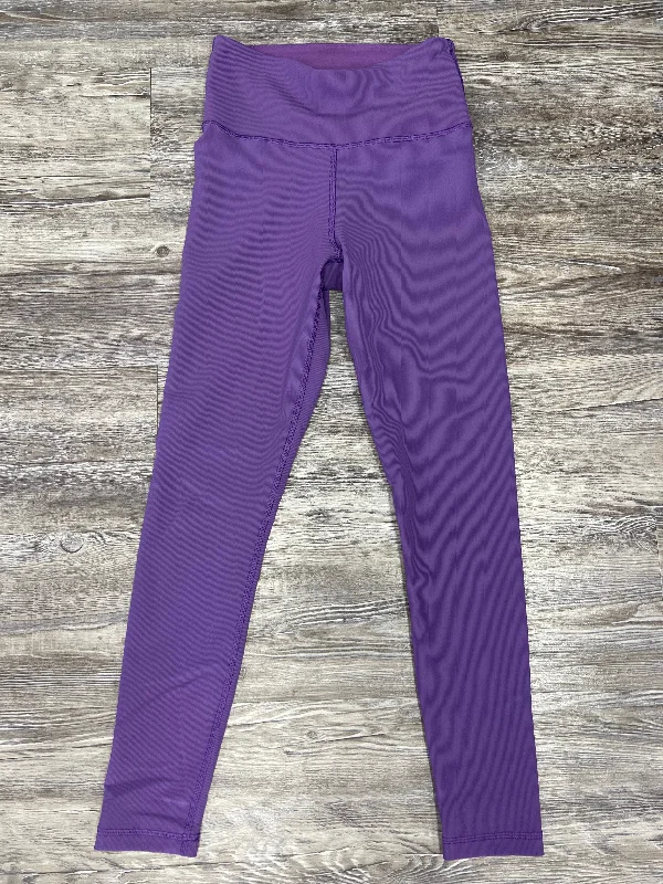 Purple Athletic Leggings Cmc, Size S Earthy Men's Hemp