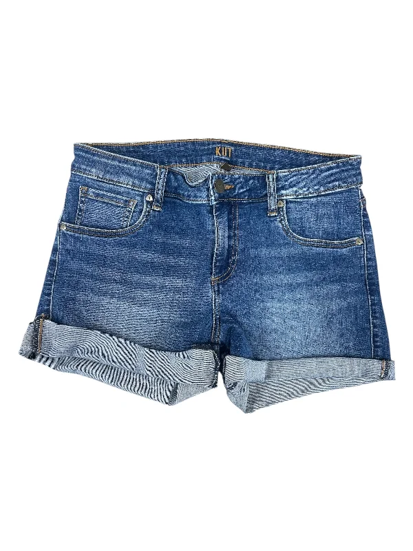 Shorts By Kut In Blue Denim, Size: 6 Sharp Men's Italian