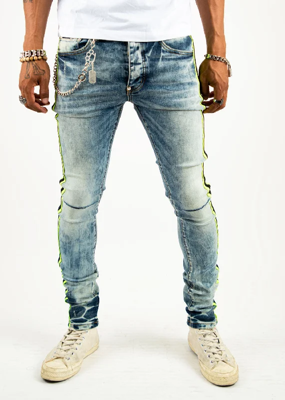 WILLI TAPED JEAN YELLOW Tough Men's Military