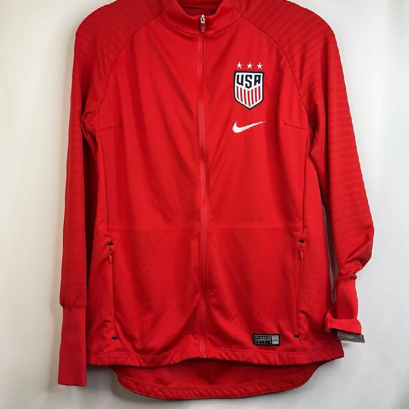 Size 14-16: Nike Red US Soccer Jersey Jacket Confident Men's High