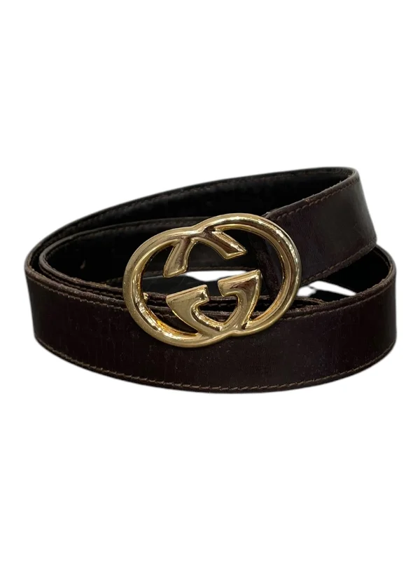 GUCCI/Belt/Leather/52808/Multicolor Elegant Men's Formal 