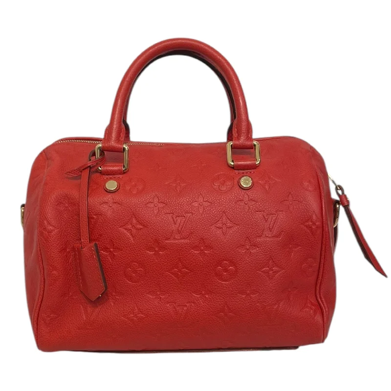 LOUIS VUITTON/Boston Bag/Leather/M40758/SPEEDY BANDOULIERE 25_MONOGRAM EMPREINTE/Multicolor Cclassic Men's Tweed