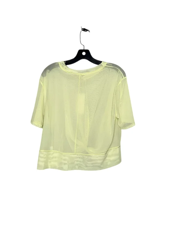 Athletic Top Short Sleeve By Calia In Green, Size: M Monochromatic Office Style