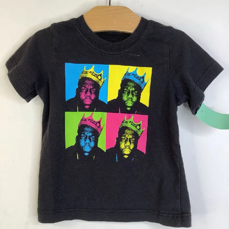 Size 18m: The Notorious Big Black 'The Notorious Big' T-Shirt Lumberjack