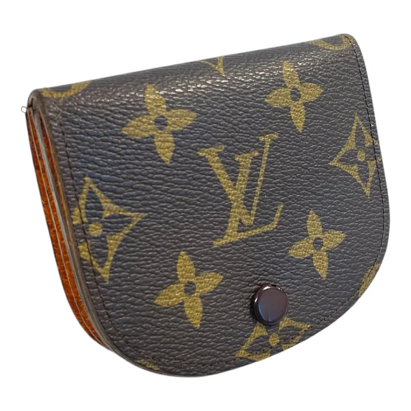 LOUIS VUITTON/Coin Wallet/Monogram/M61970/PORTE MONNAIE GOUSSET_MONOGRAM CANVAS/Multicolor Youthful Men's Anime