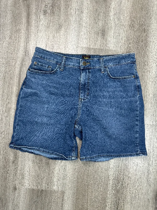 Shorts By Lee In Blue Denim, Size: 14 Modern Men's 