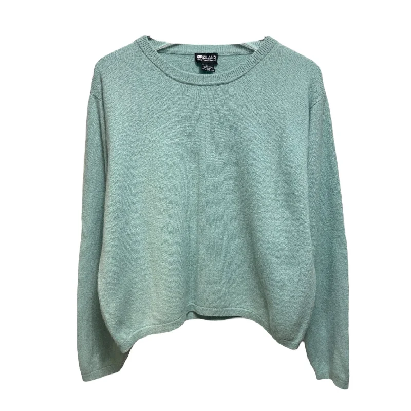 Sweater Cashmere By Kirkland In Aqua, Size: L Artistic Men's Avant