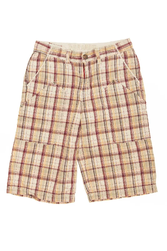 Z Brand - Red Plaid Shorts - 12 Sophisticated Men's 