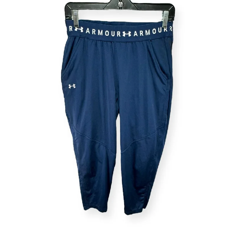 Blue Athletic Leggings Under Armour, Size M Edgy Men's Punk