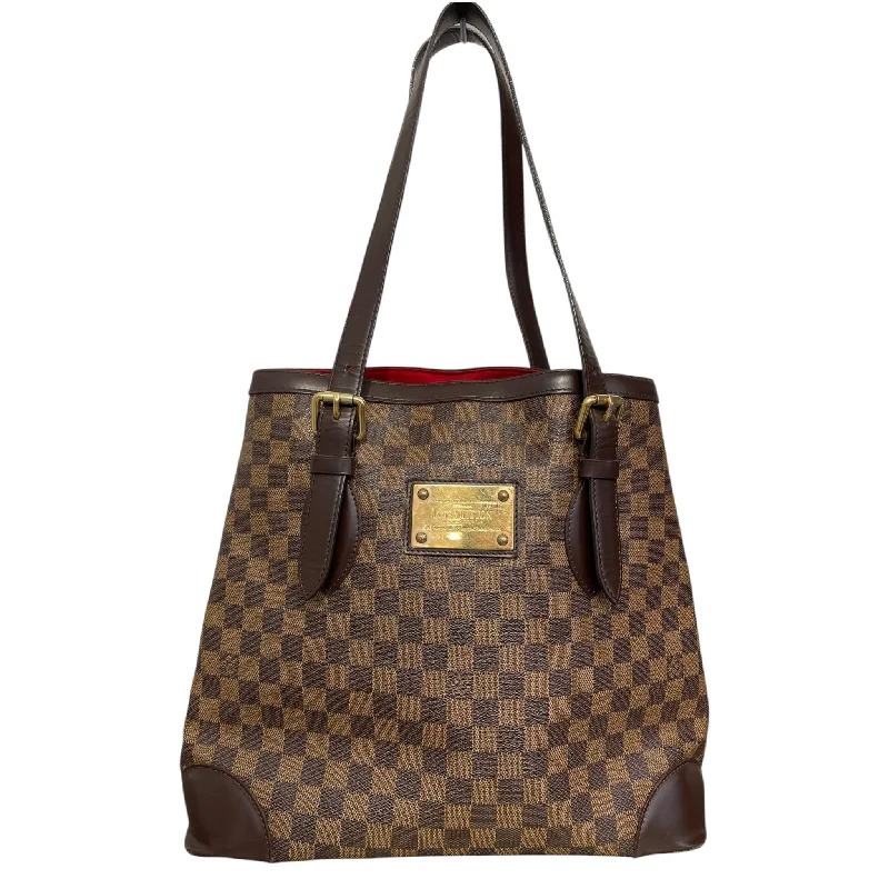 LOUIS VUITTON/Tote Bag/N51204/HAMPSTEAD MM_DAMIER EBENE/Multicolor Polished Men's Satin