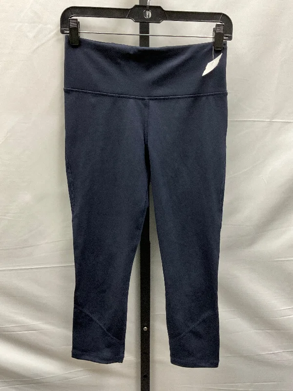 Navy Athletic Leggings Capris Kirkland, Size S Cclassic Men's Tweed