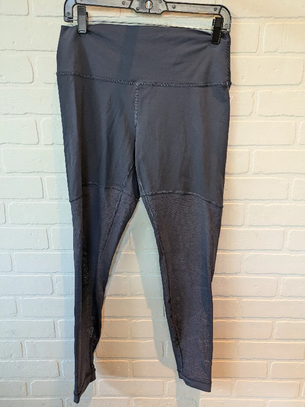 Blue Athletic Leggings Lululemon, Size 12 Modern Men's Geometric