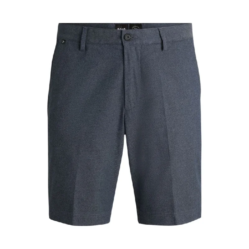 Slim-fit shorts in melange twill Gym