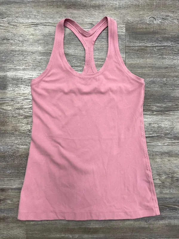 Athletic Tank Top By Lululemon In Pink, Size: M Sophisticated Men's 