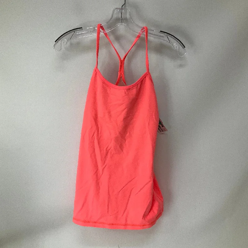 Athletic Tank Top By Lululemon In Pink, Size: 8 Stylish Men's Neon