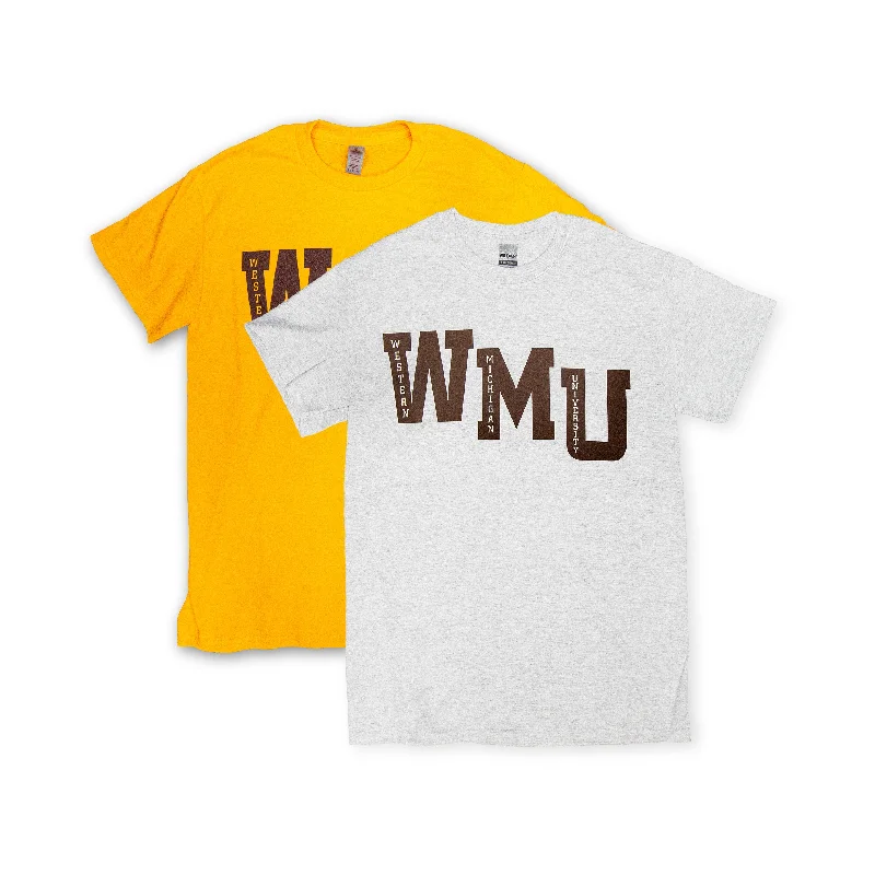 Cut Out WMU Tee Unique Men's Patch