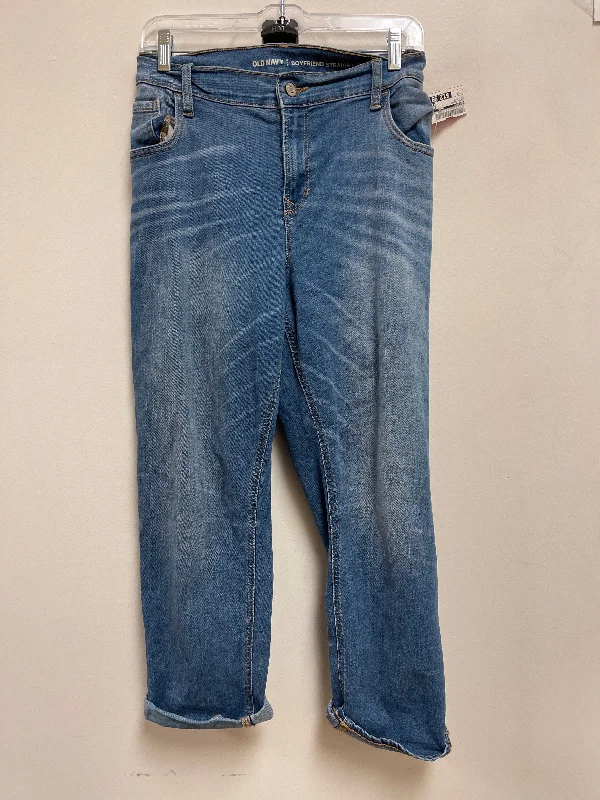 Jeans Skinny By Old Navy In Blue Denim, Size: 16 Business