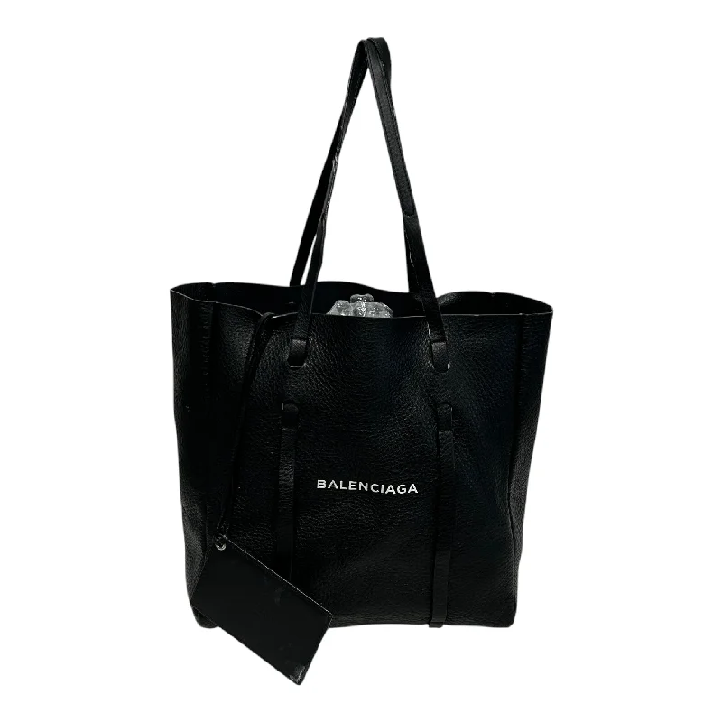 BALENCIAGA/Bag/OS/Leather/BLK/Everyday Tote Monochromatic Office Style