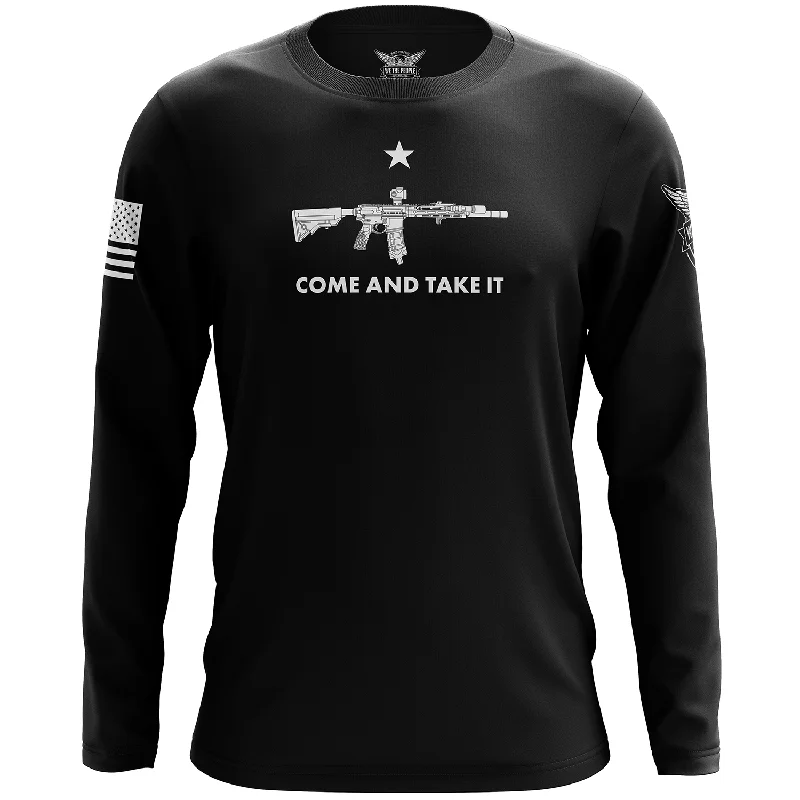 Come And Take It Long Sleeve Shirt Relaxed Men's Australian 