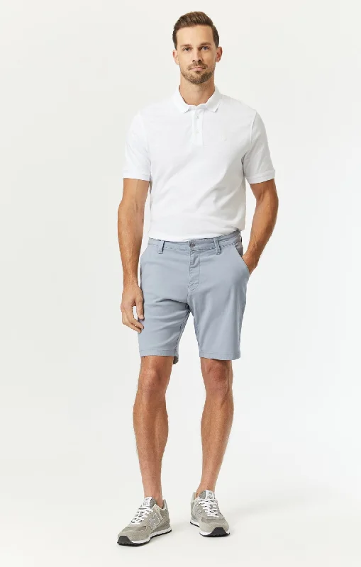 NOAH SHORTS IN PEARL BLUE LUXE TWILL Preppy Men's College