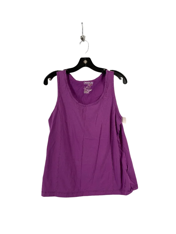 Athletic Tank Top By Danskin In Purple, Size: Xl Monochromatic All