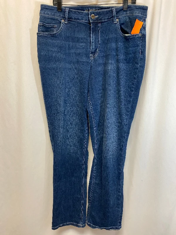 Jeans Straight By Maurices In Blue Denim, Size: 16l British Gentleman Style