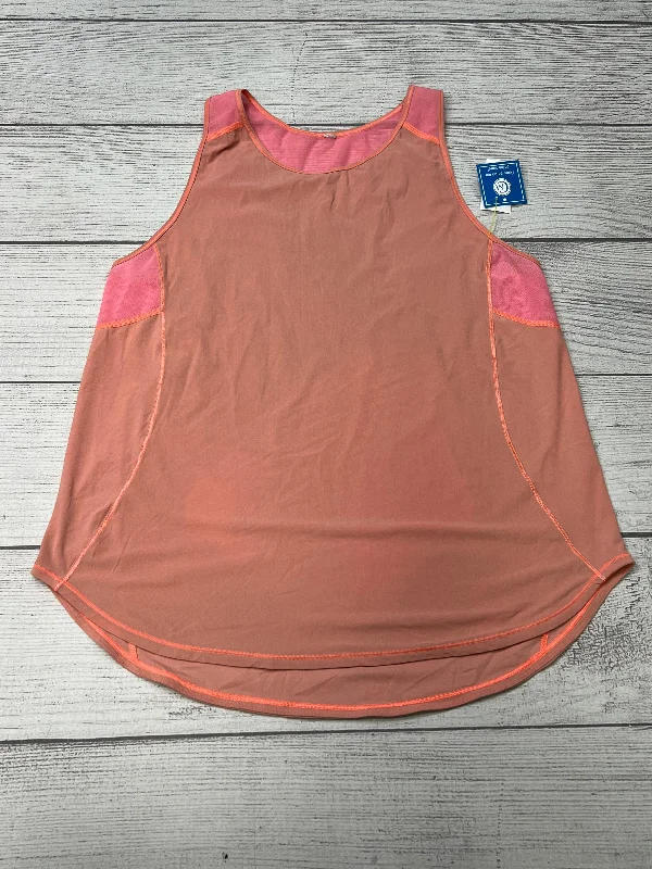 Athletic Tank Top By Lululemon In Orange, Size: M Elegant Men's Formal 