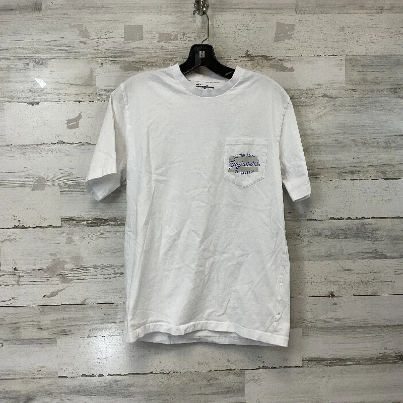 Top Short Sleeve Basic By Champion  Size: M Sleek Men's Metallic