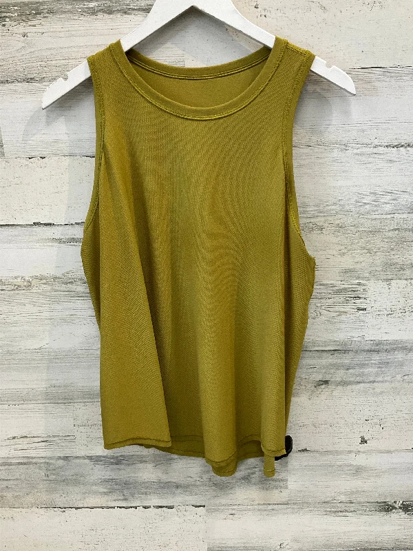 Athletic Tank Top By Lululemon In Gold, Size: M Classic Men's Pin