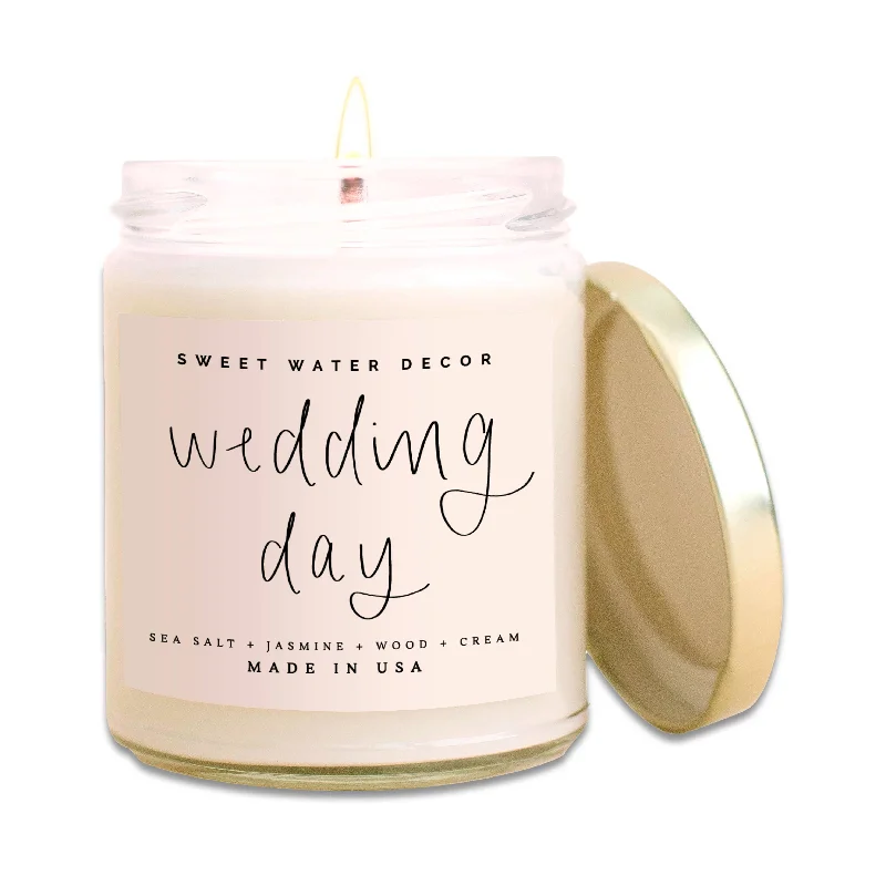 Wedding Day Soy Candle Gym