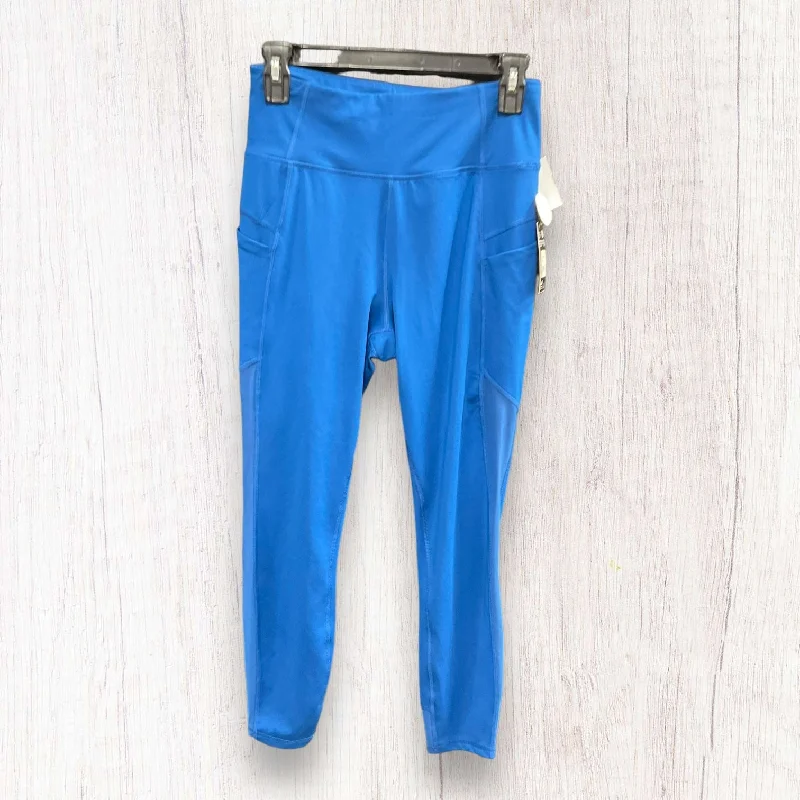 Blue Athletic Leggings Avia, Size S Vacation