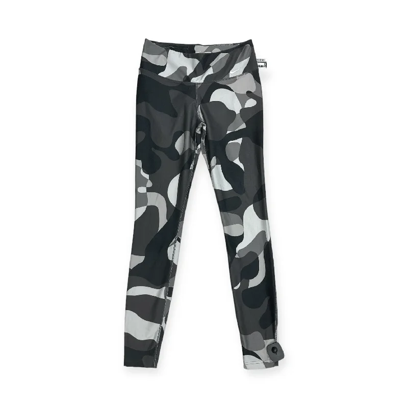 Camouflage Print Athletic Leggings Nike Apparel, Size M Youthful Men's Anime