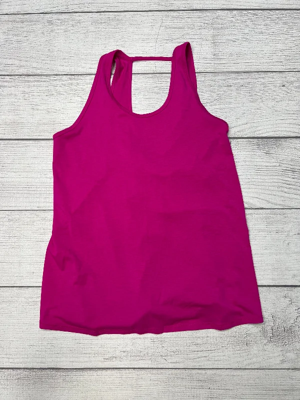 Athletic Tank Top By Athleta In Pink, Size: L Laid