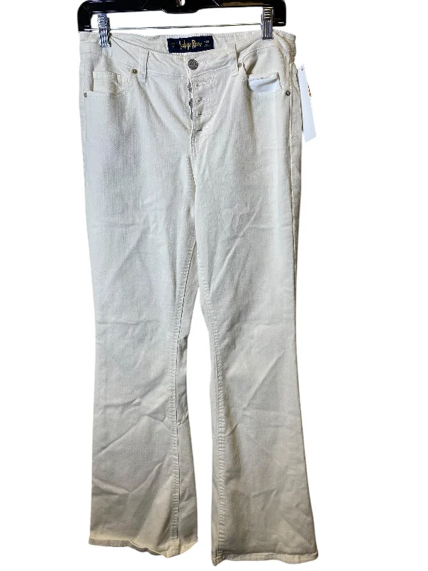 Jeans Flared By Indigo Rein In Cream, Size: 12 Practical Men's Quick