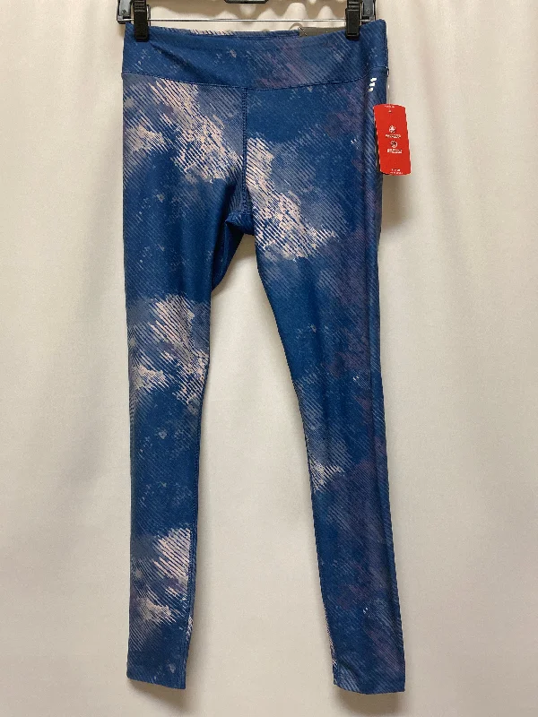 Blue Athletic Leggings Bcg, Size M Unique Men's Upcycled