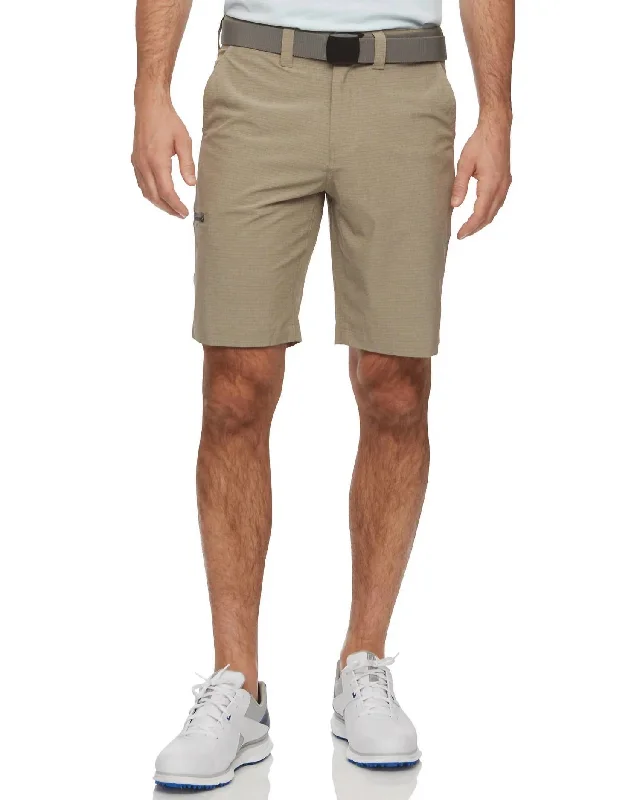 Madeflex 8 Inch Short In Khaki Dynamic Men's Moto