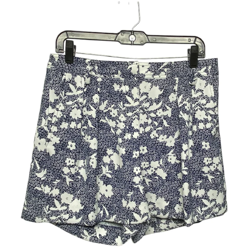 Shorts By Michael By Michael Kors In Blue & White, Size: 8 Gym