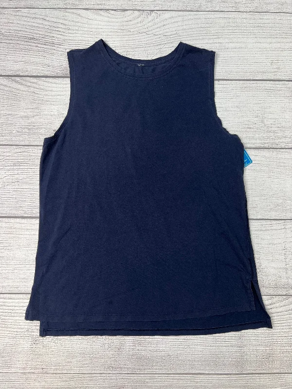 Athletic Tank Top By Lululemon In Navy, Size: M Lumberjack