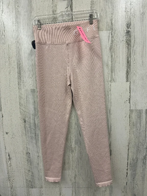 Pink Athletic Leggings Aerie, Size L Athletic Men's High